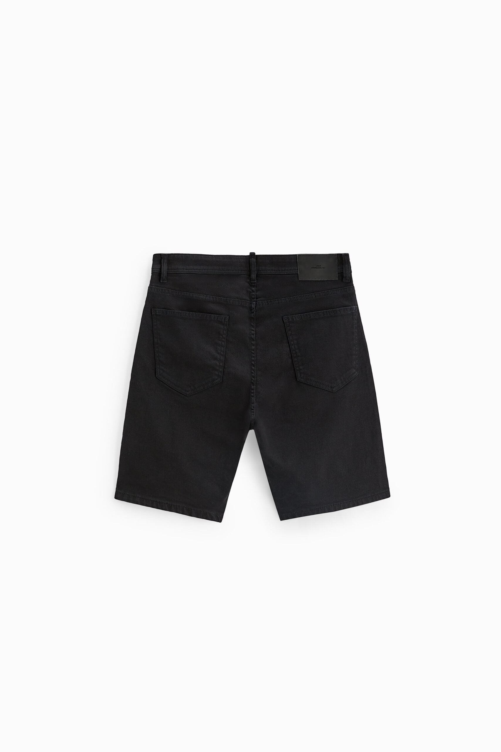 ZARA Calções Bermuda Denim Preto