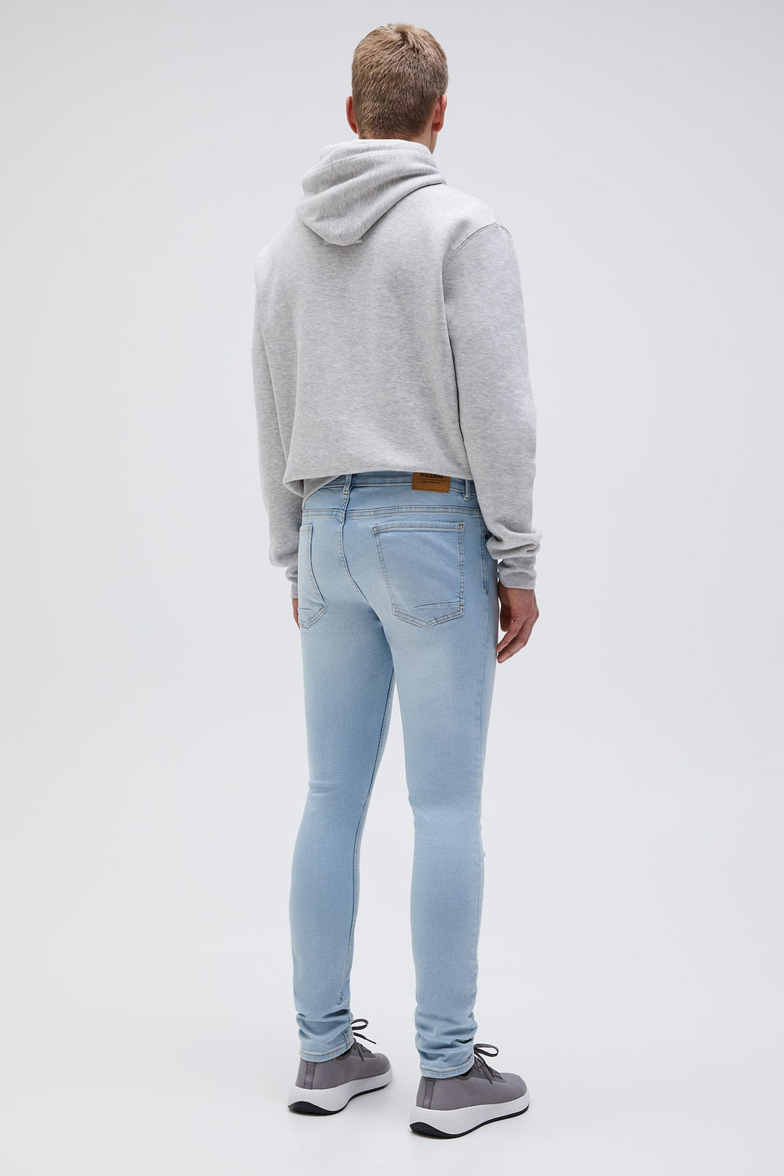 Pull&amp;Bear Jeans super skinny fit bleach