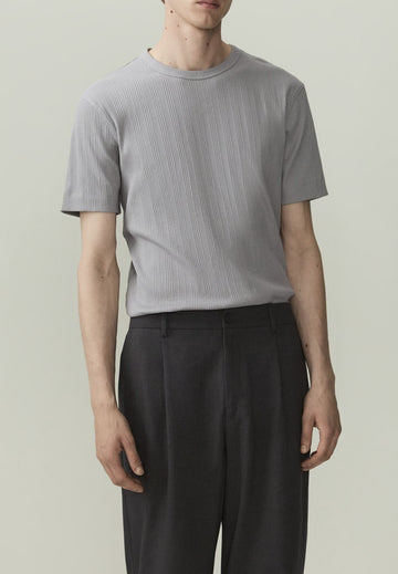 Lefties T-Shirt Slim Fit Canelada Cinzenta