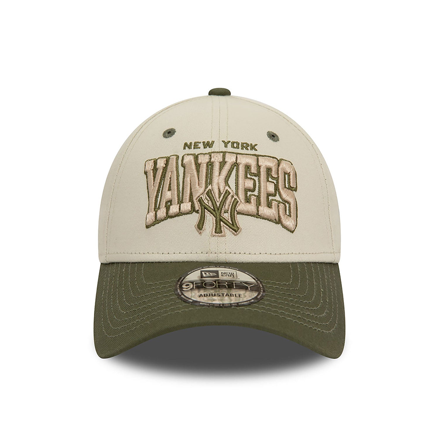 New Era Chapéu New York Yankees White Crown Marfim