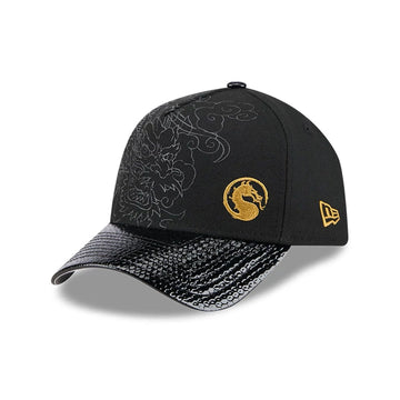 New Era Chapéu Mortal Kombat Dragon 9Forty Preto