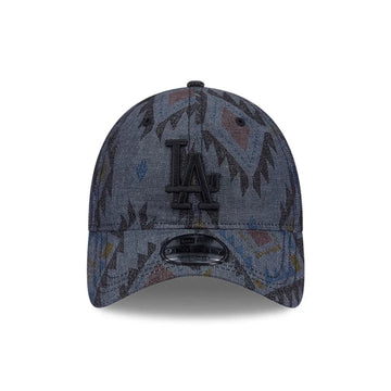 New Era Chapeu Pattern LA Dodgers Navy