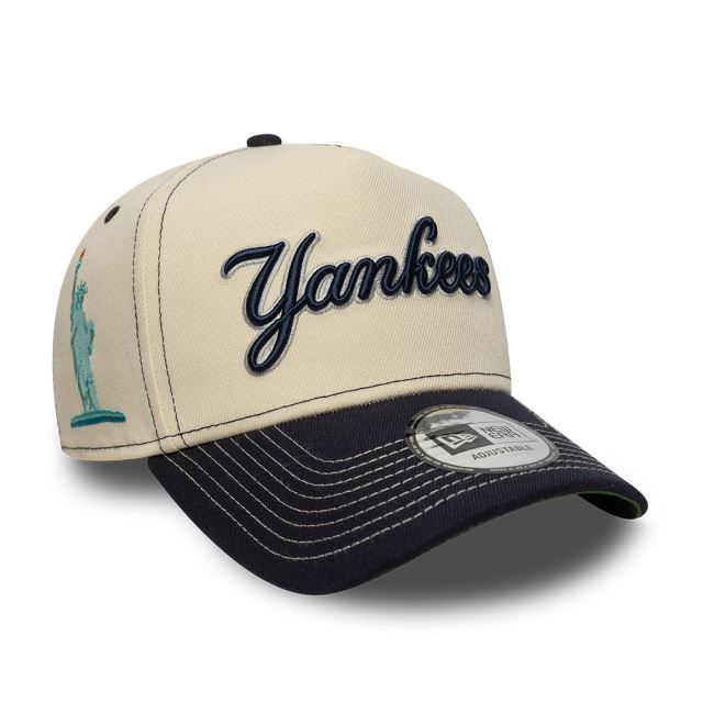 New Era Chapéu Yankees Bege