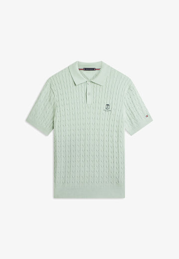 Tommy Hilfiger Polo Regular Azul Acinzentado