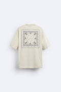 Zara T-Shirt Oversized Remendo Bandana