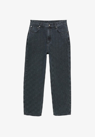 Pull&Bear Jeans baggy quadrados