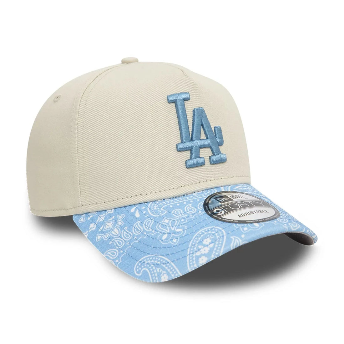 New Era Chapéu LA Dodgers Paisley Azul