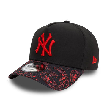 New Era Chapéu New York Yankees Paisley Preto