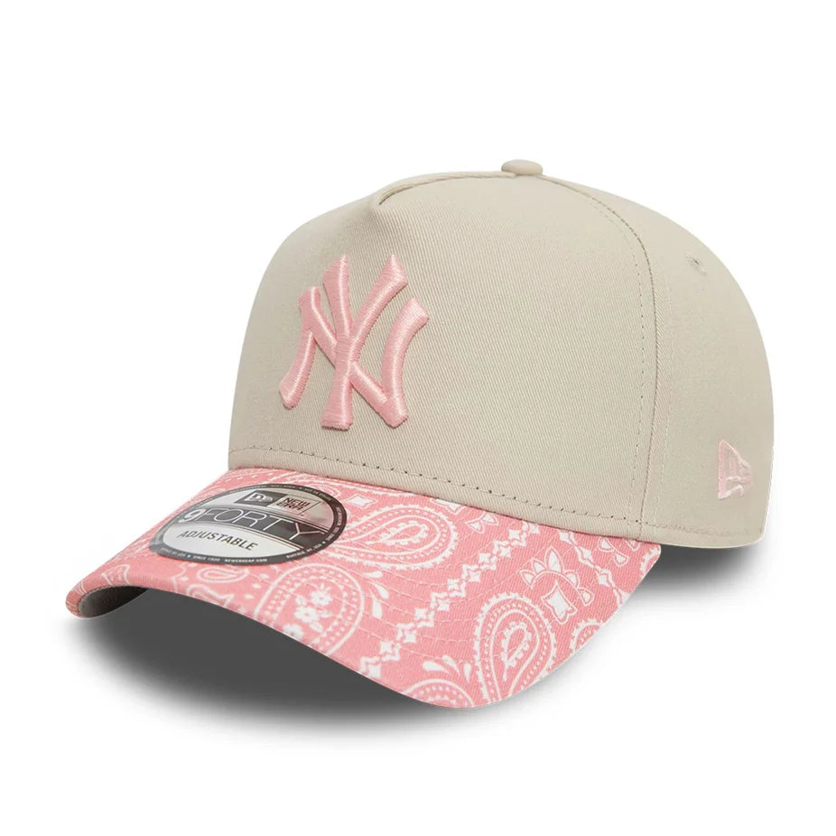 New Era Chapéu New York Yankees Pastel Rosa