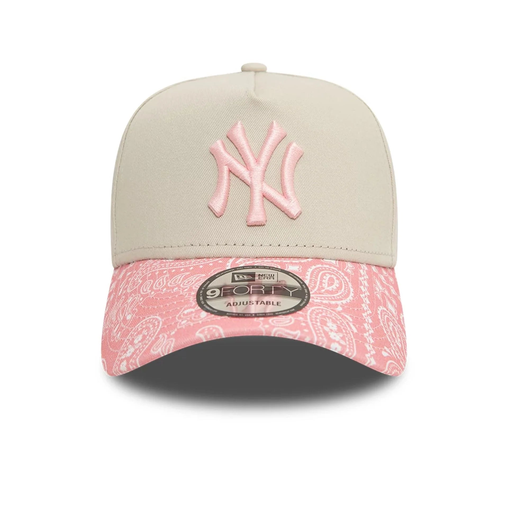 New Era Chapéu New York Yankees Pastel Rosa