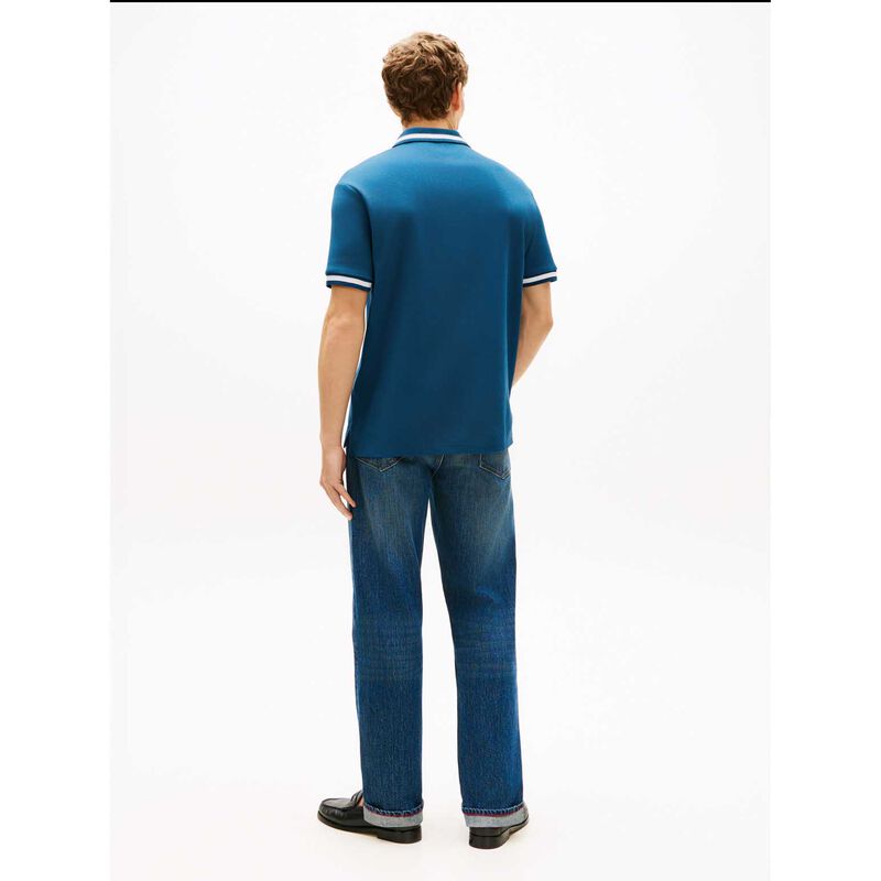 Tommy Hilfiger Polo Regular Fit Tipped Azul Eléctrico