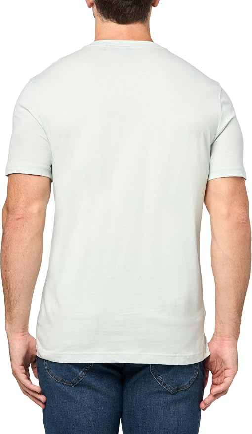 Boss T-Shirt De Logo Verde Àgua