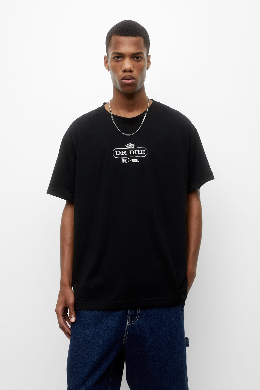 Pull&amp;Bear T-Shirt Dr. Dre Preta