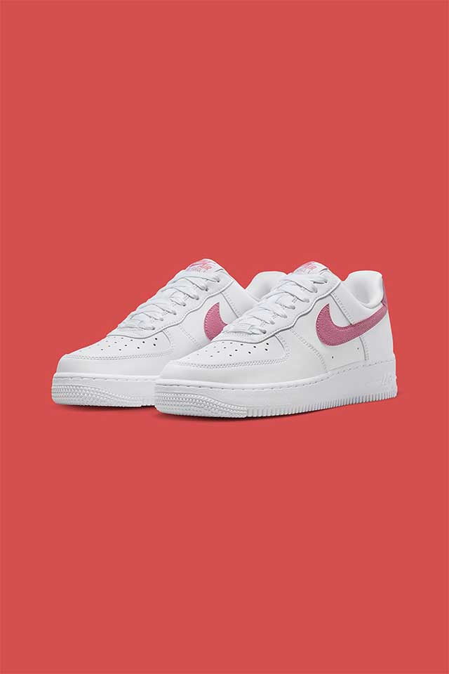 Nike Air Force 1 Rose Swoosh