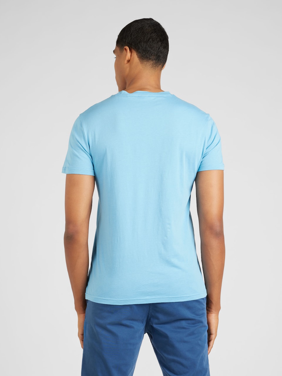 Boss T-Shirt De Logo Azul Claro