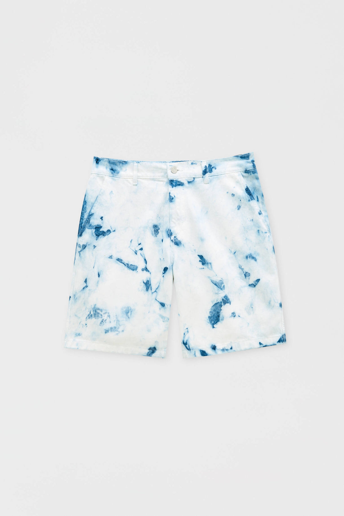 Pull&Bear Calções Jeans Com Estampa Tie-Dye