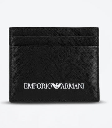 Emporio Armani Porta-Cartões Preto