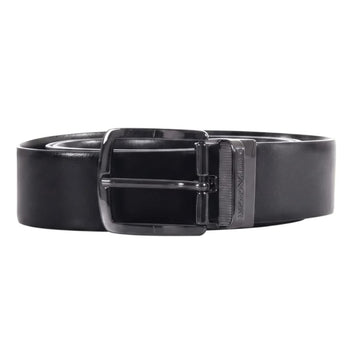Emporio Armani Cinto De Couro Preto