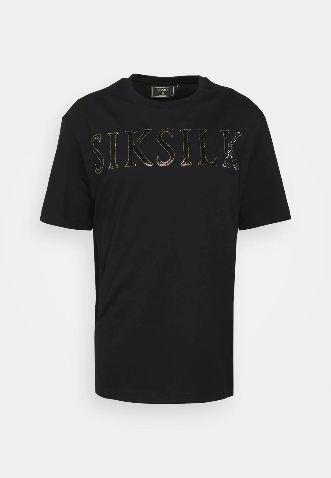 Siksilk T-Shirt Oversized com logo de strass