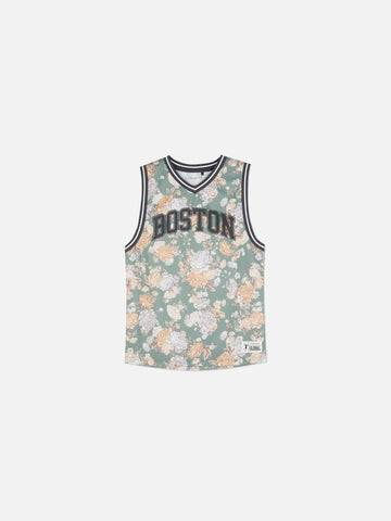 Primark T-Shirt Manga Cava Esportivo Com Estampado Floreado Boston