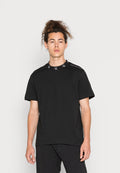 Calvin Klein T-Shirt Logo Jacquard Preta