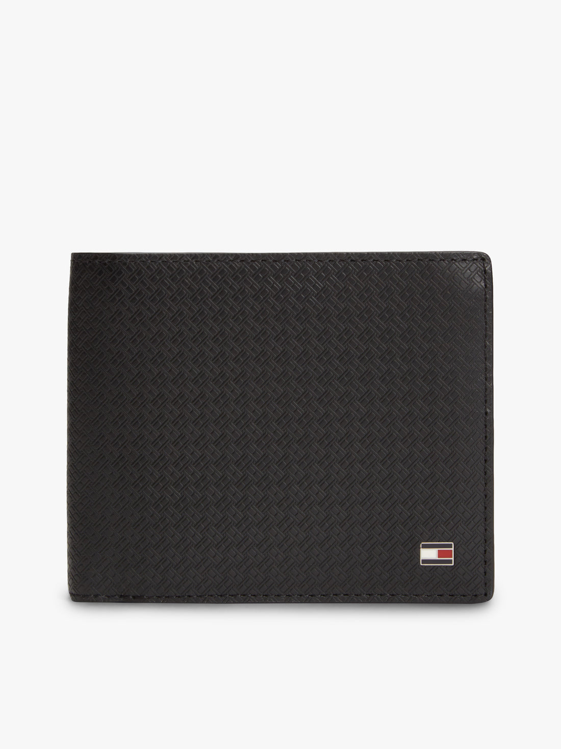 Tommy Hilfiger Carteira Eton Leather Coin Preta