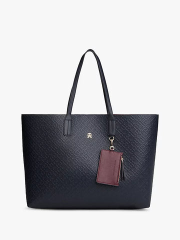 Tommy Hilfiger Bolsa Com Monograma Azul