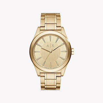Armani Exchange Relógio Gold