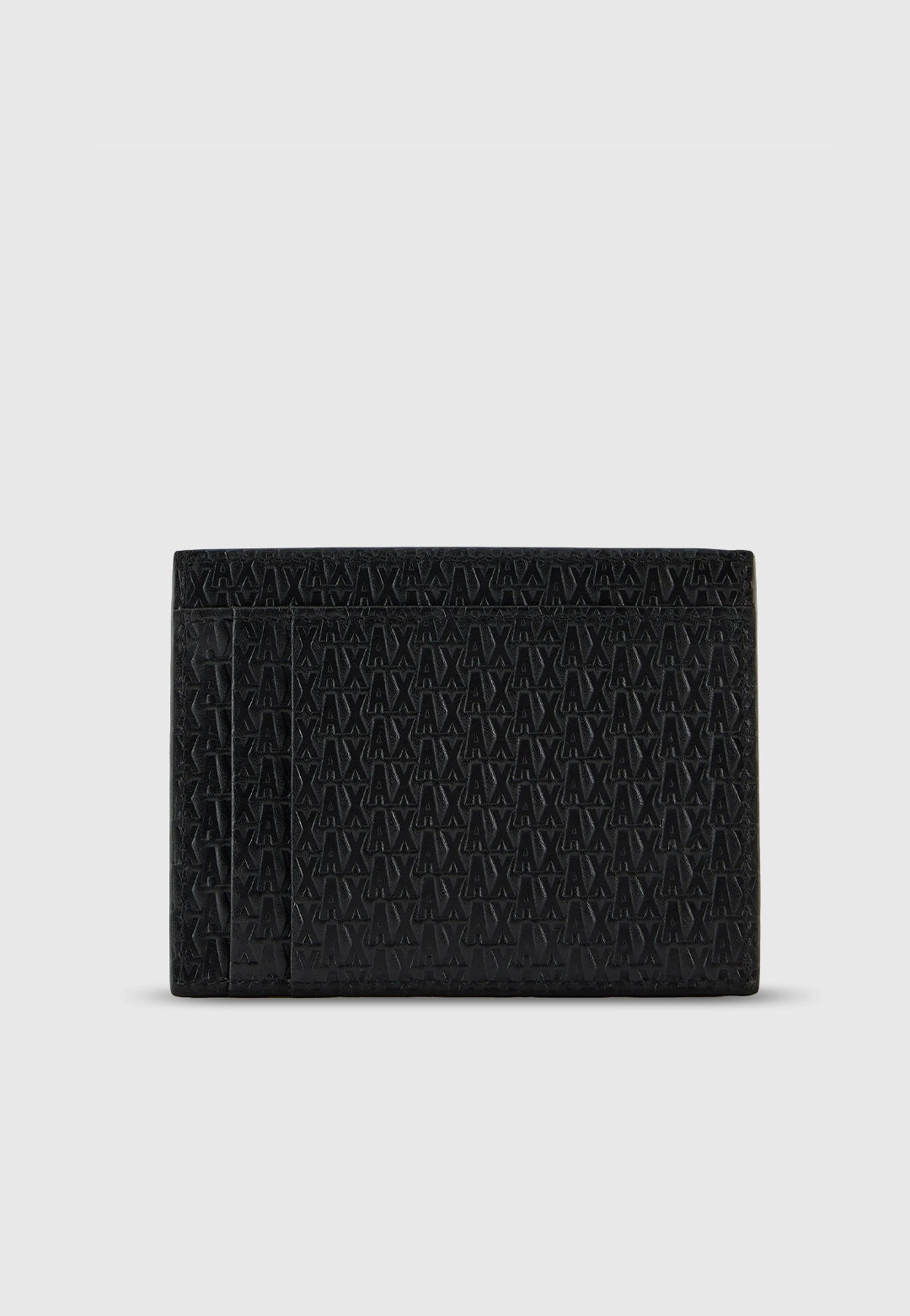 Armani Exchange Porta-Cartões Com Monograma Preto