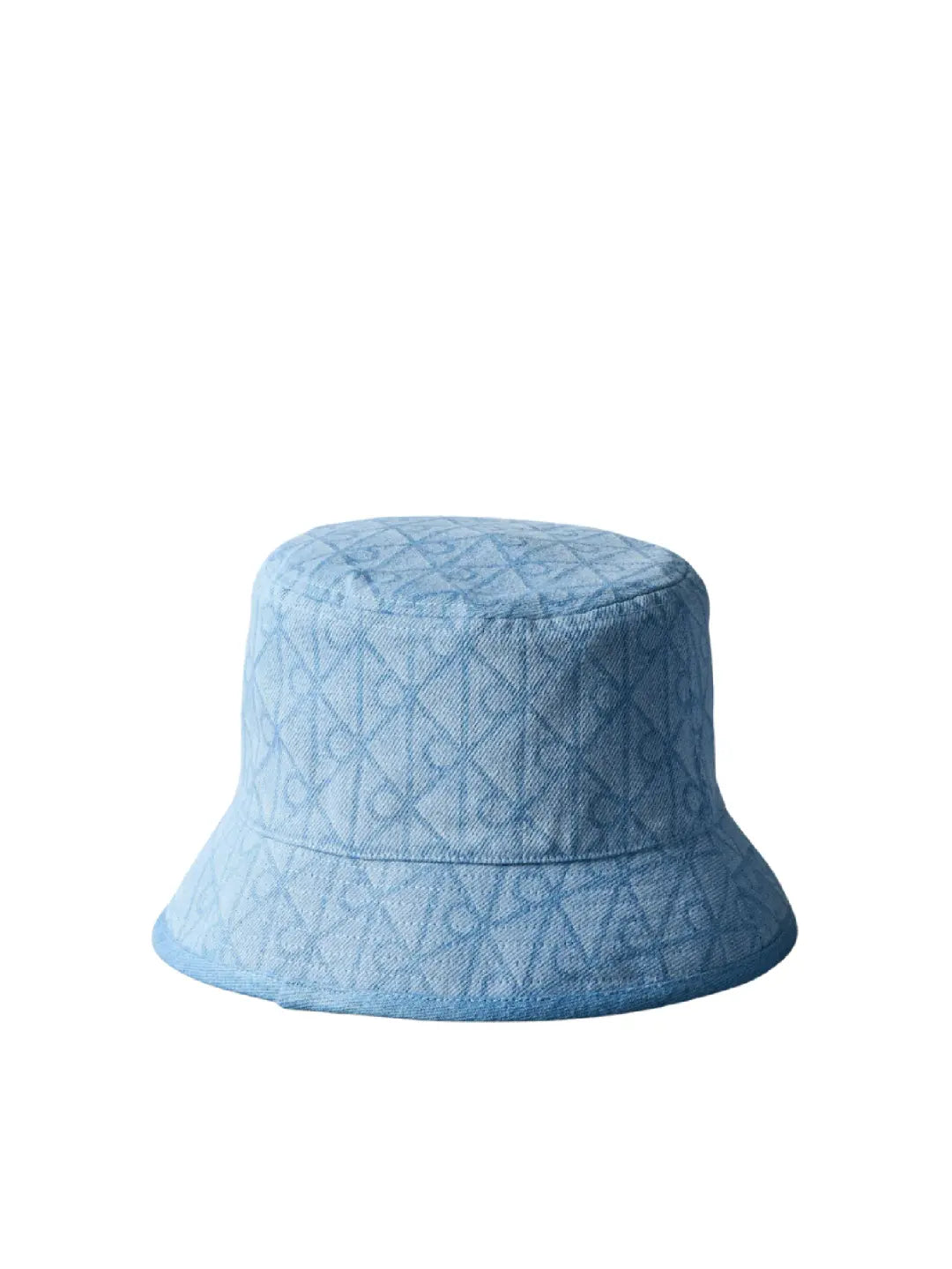 Calvin Klein Bucket Hat Denim Emblem Burnout Blue