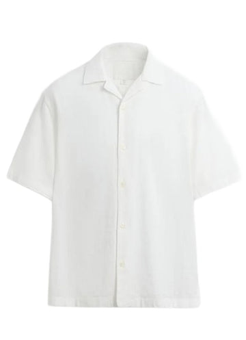Zara Camisa Manga Curta Branca