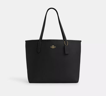 Coach Bolsa Tote City Black