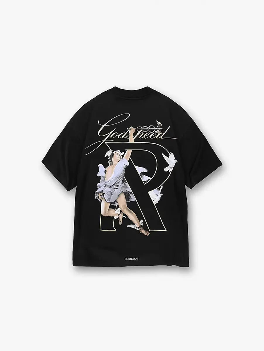 Represent T-shirt Oversized Clo Hermes reta