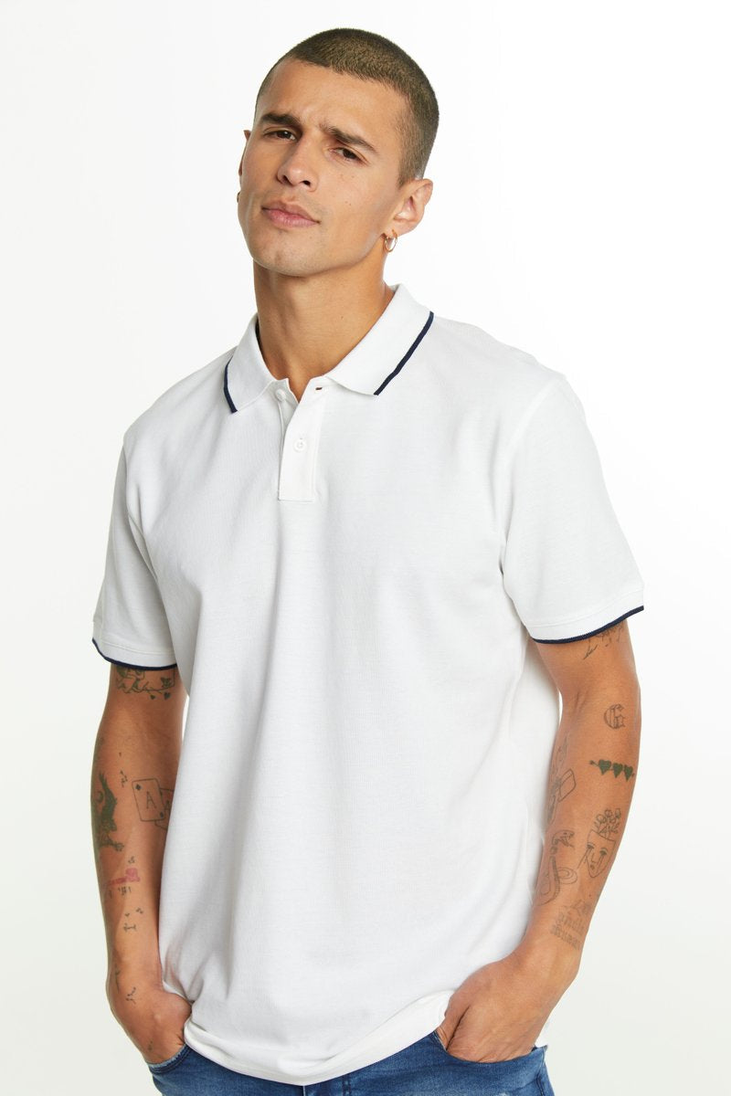 New Yorker Polo Branca