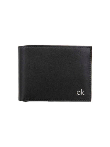 Calvin Klein Carteira Simples Com Logo Preta