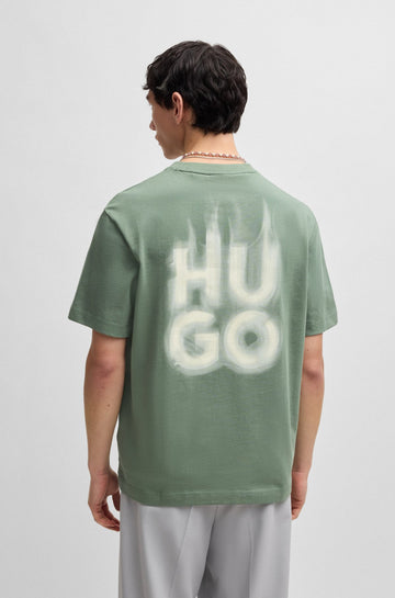 HUGO T-shirt Fumo Verde