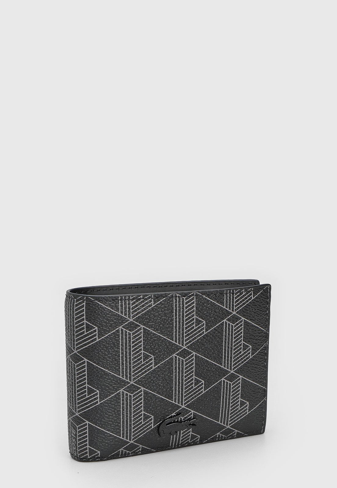 Lacoste Carteira Monogram Preta