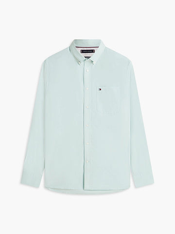 Tommy Hilfiger Camisa Slim Verde Àgua