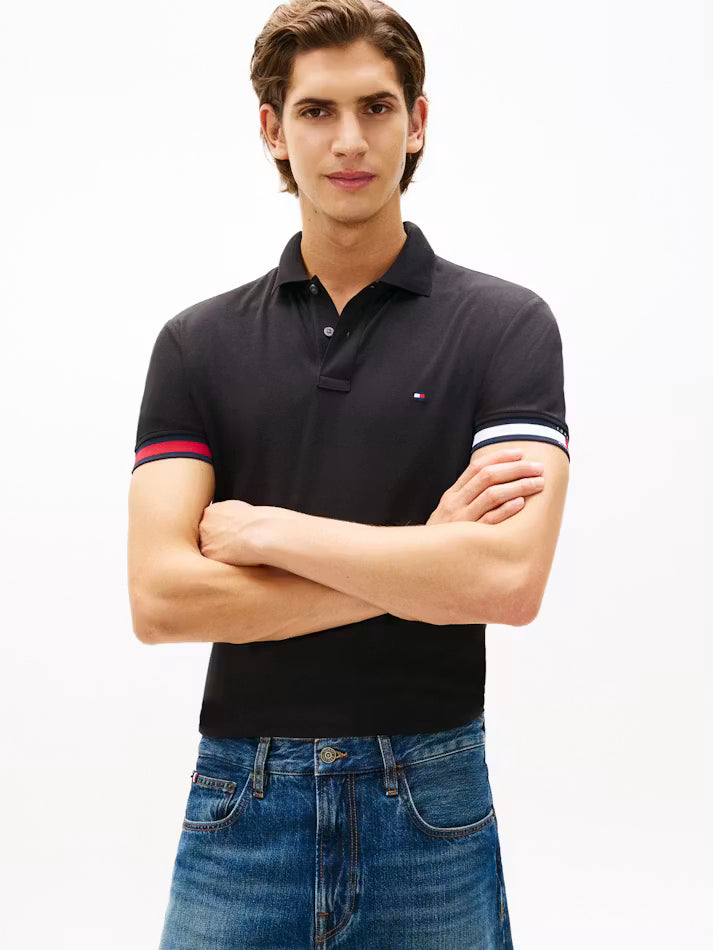 Tommy Hilfiger Polo Slim Fit Black