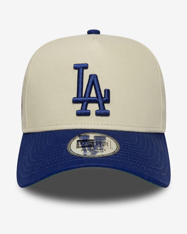 New Era ASG Patch Frame Los Angeles Dodgers Branco Com Azul