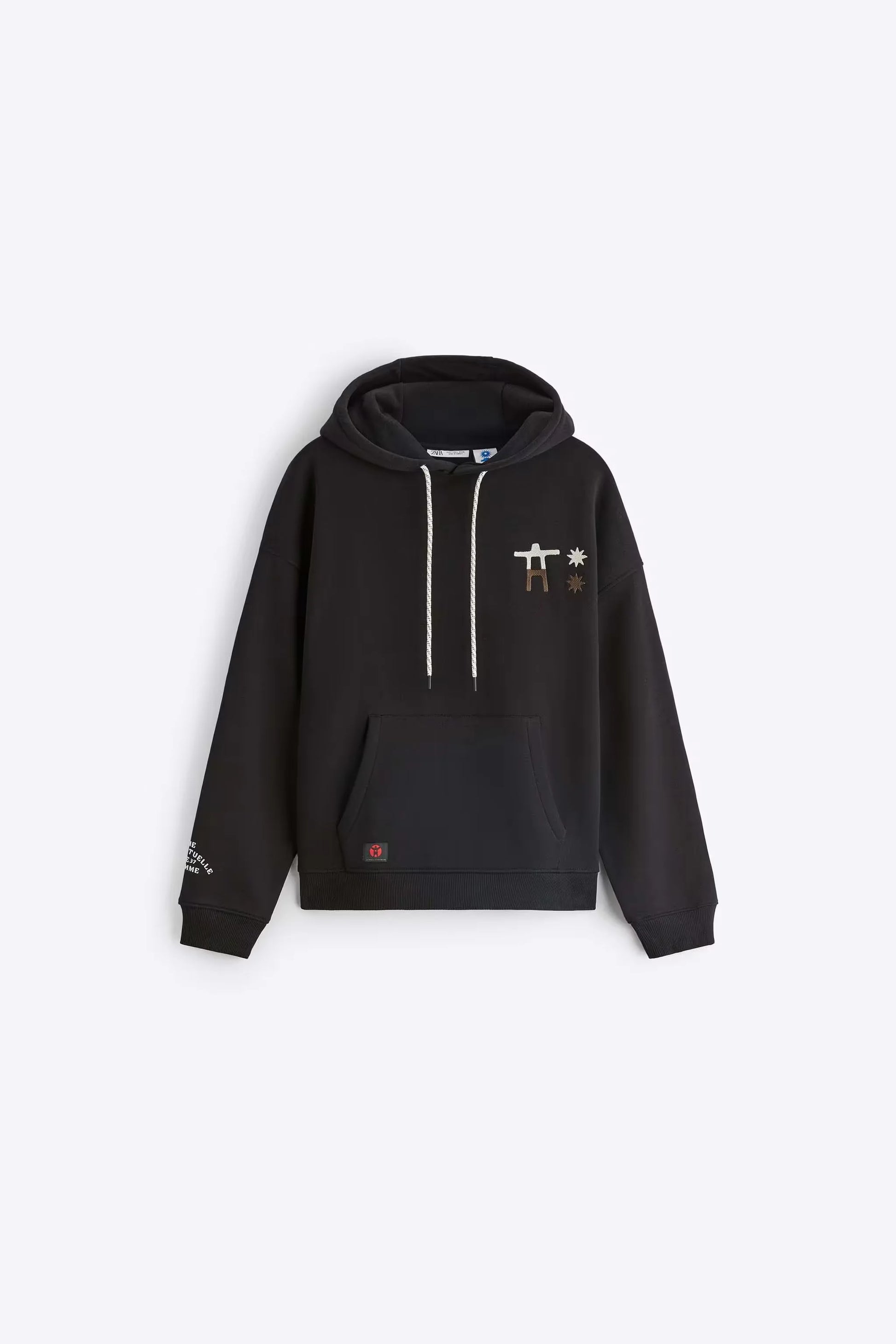 ZARA Hoodie Sweatshirt Com Gráficos James Coffman