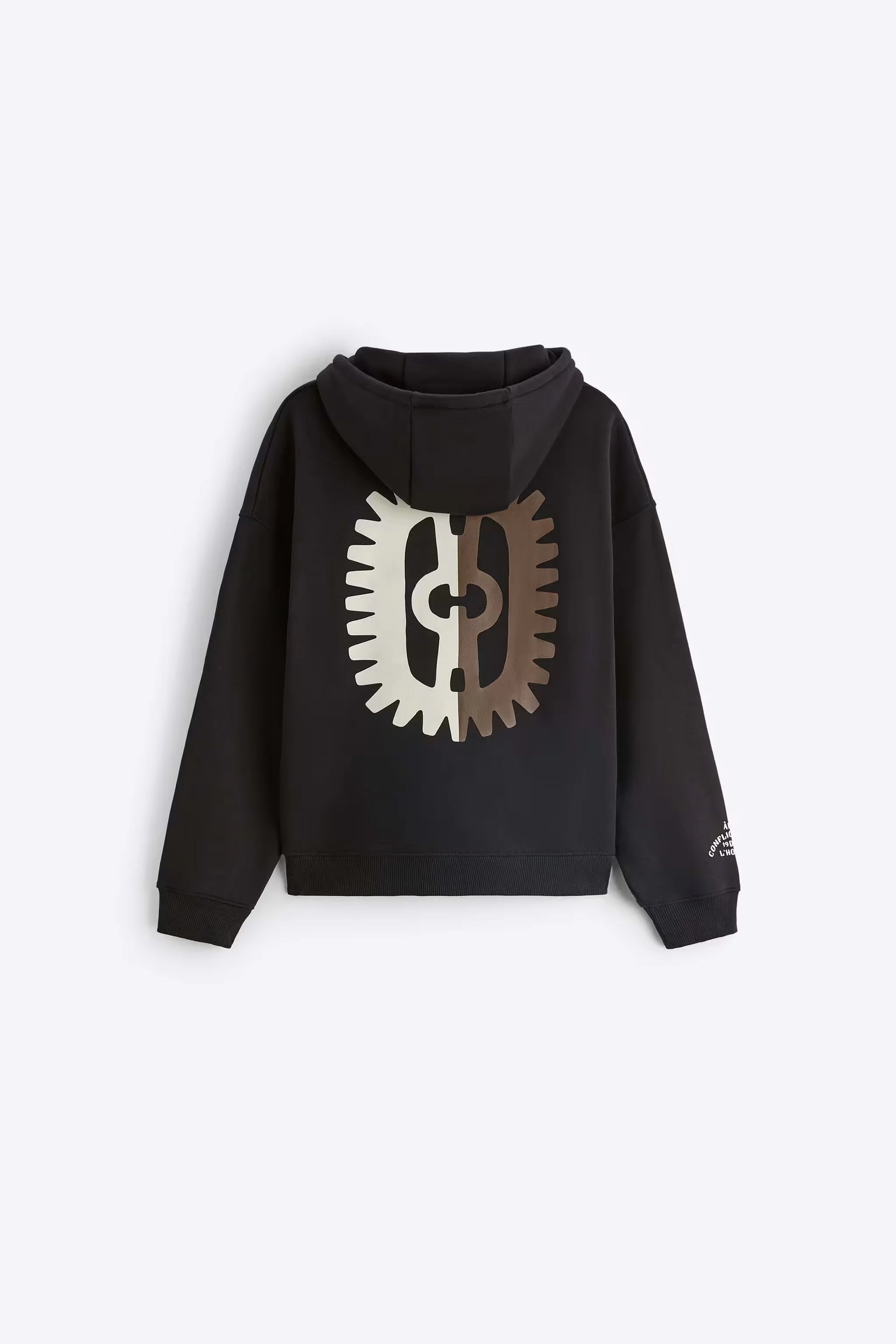 ZARA Hoodie Sweatshirt Com Gráficos James Coffman