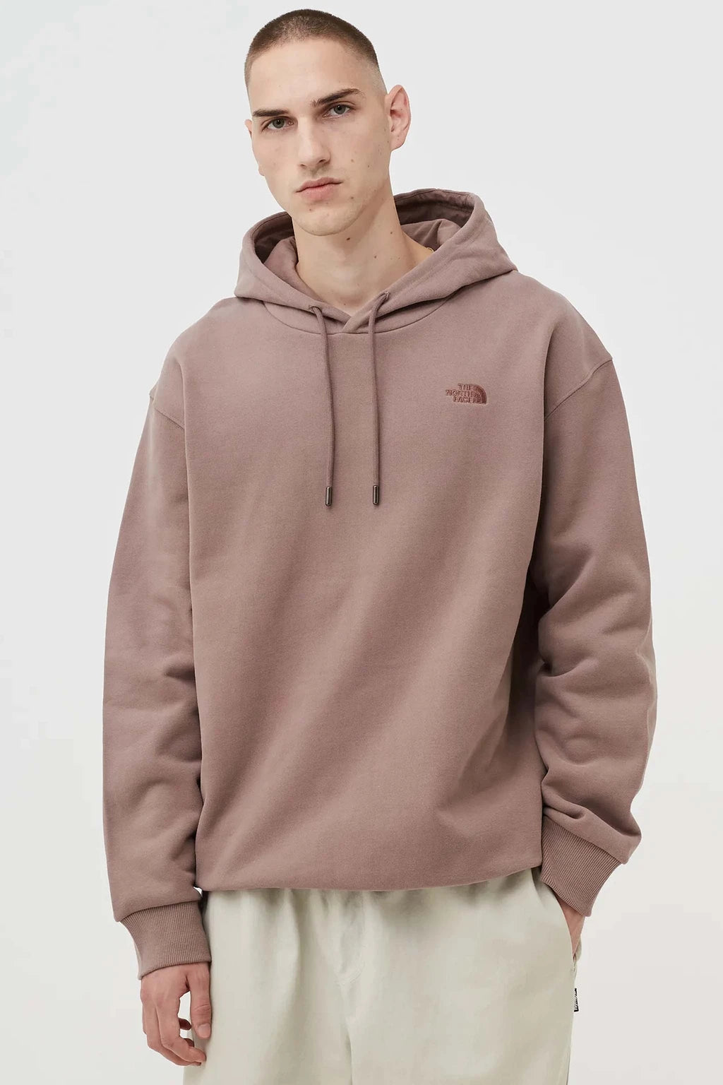 THE NORTH FACE Hoodie Oversized Castanha