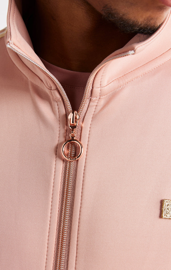 SikSilk Casaco Com Zip Thougt Rosa