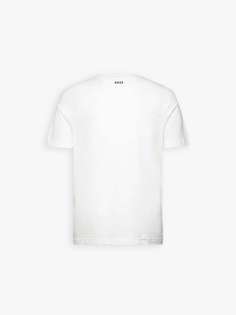 Boss T-Shirt De Logo Branca