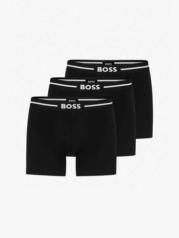 Boss Conjunto De 3 Boxers Preto