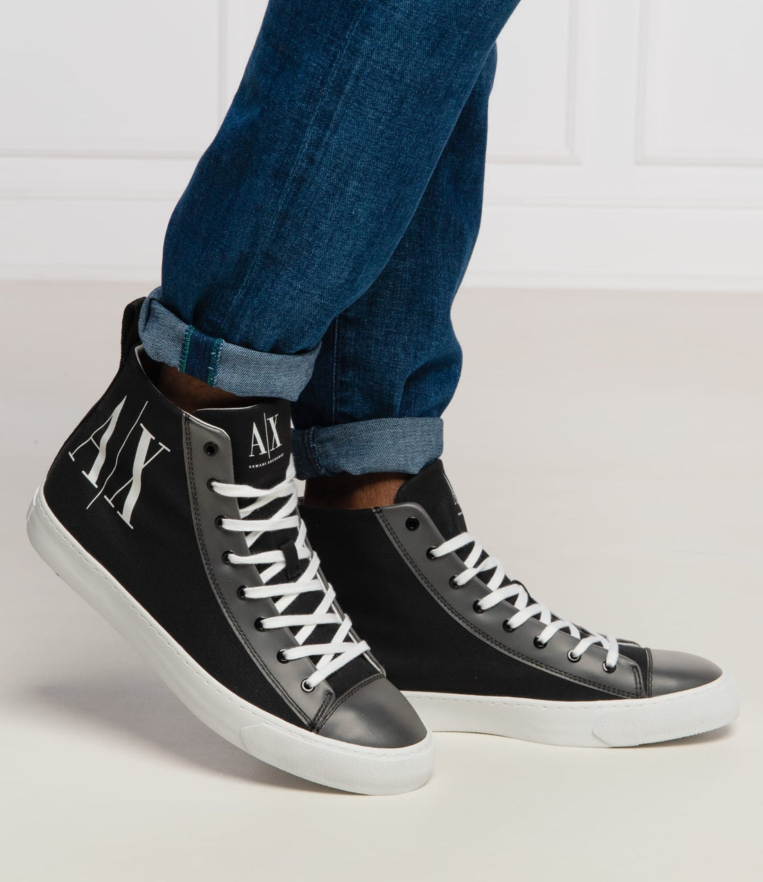 Armani Exchange High Top Black