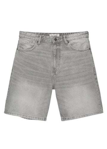 Pull&Bear Calções De Ganga Cinzento