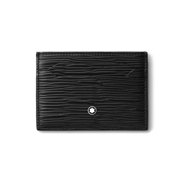 Montblanc Porta-Cartões De Couro Preto