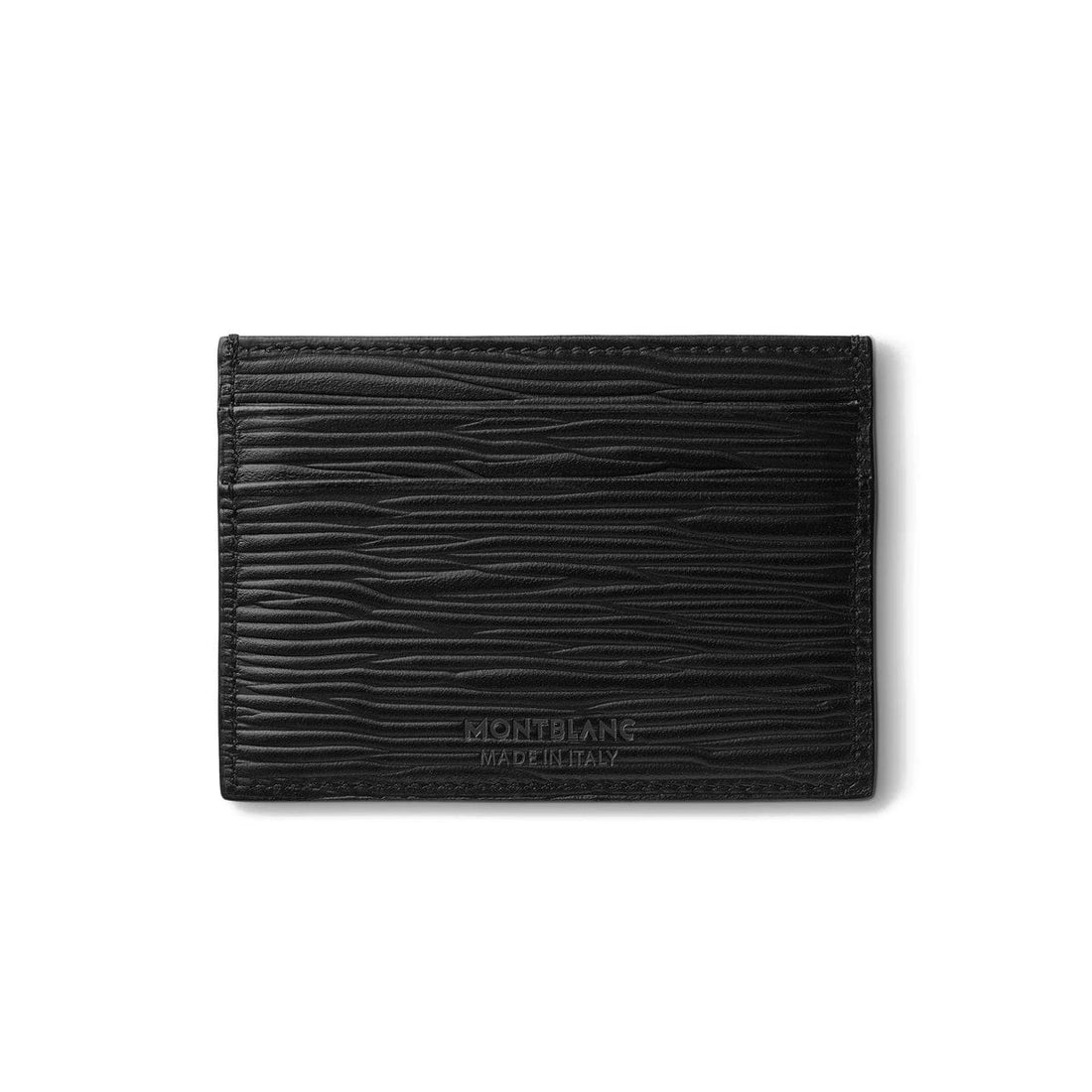 Montblanc Porta-Cartões De Couro Preto